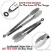 Stainless Steel Tongs - Cooking Tongs Set 9 and 12-Inch - Metal Tongs - Locking Tongs - Salad Tongs Stainless Steel - Stainless Tongs For Cooking - Kitchen Tongs Stainless Steel - Non-Slip Grip Sturdy - B01NBMC5M7